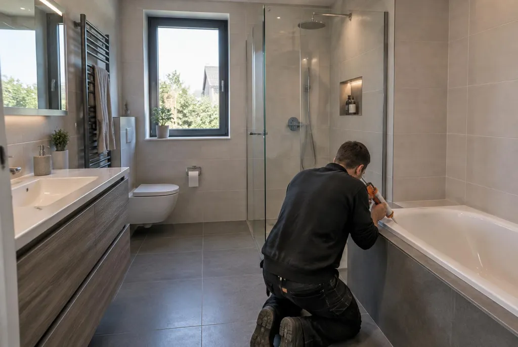 Kitbedrijf Blaricum – badkamer kit vervangen bij de douche